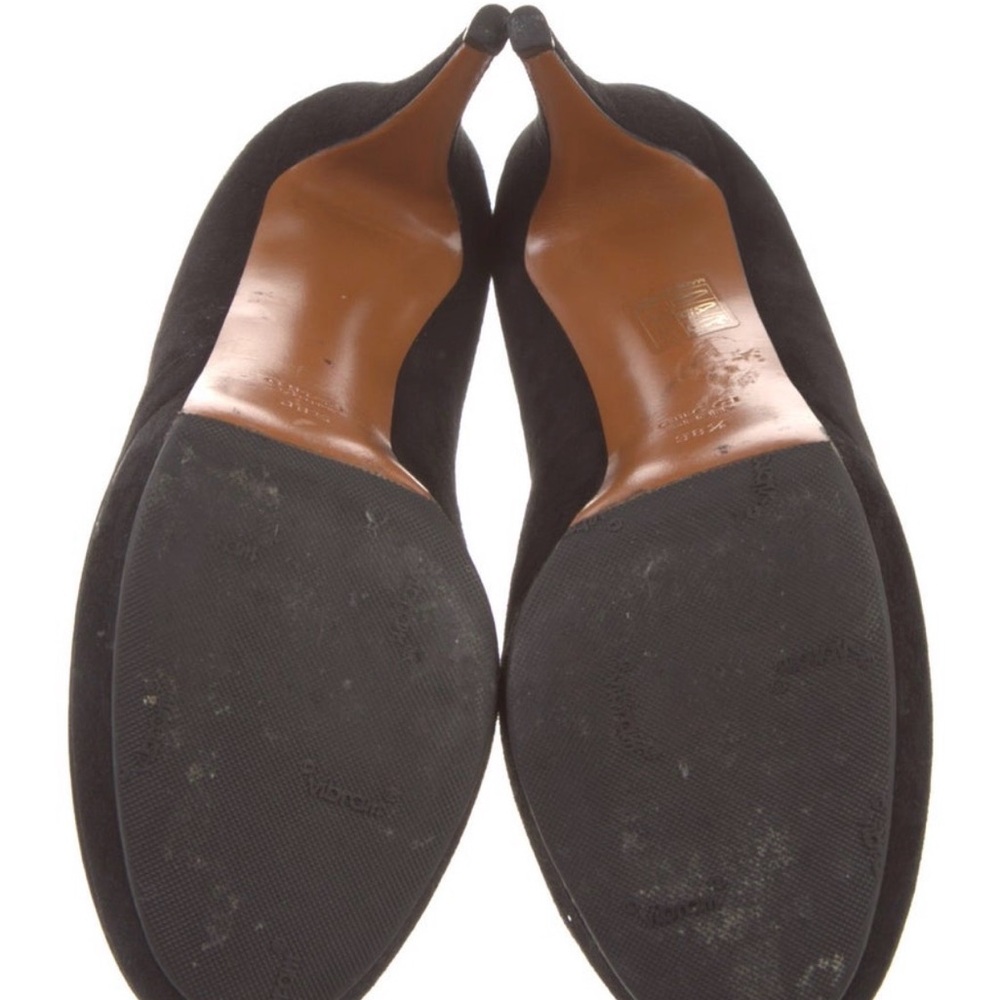 Gucci Black Suede High Heels - Picture 2 of 11